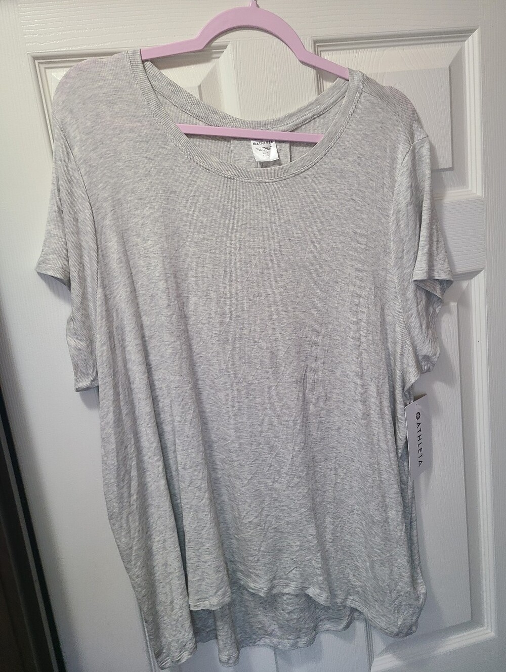 Athleta Lightweight Women's Gray Tee